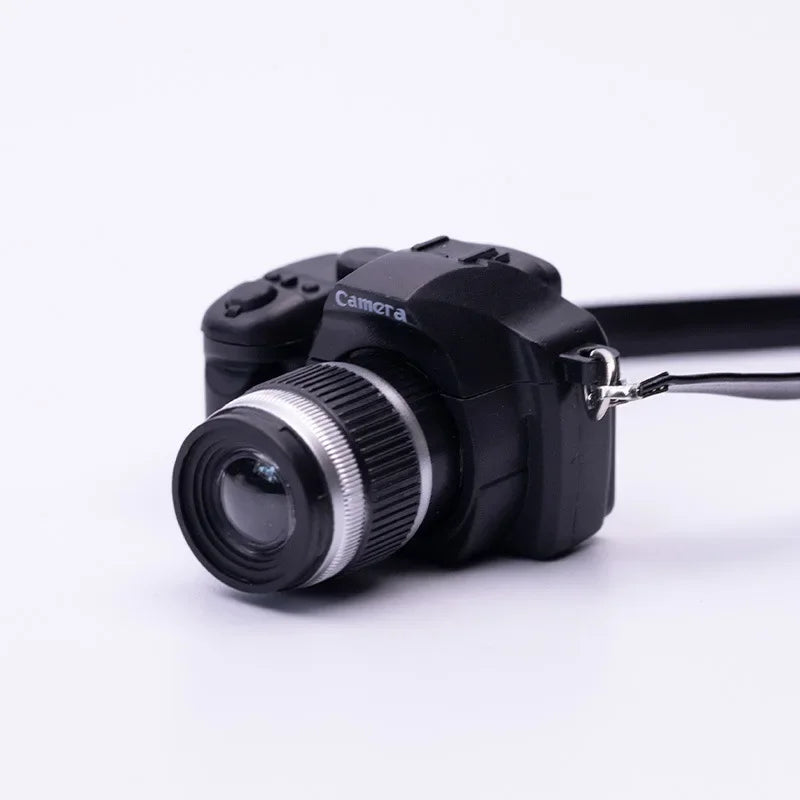 Mini Glow Baby With DSLR Camera Keychain With Flash Sound Effects Gift Toy Bag Accessories Kids Boy Gift Keychain