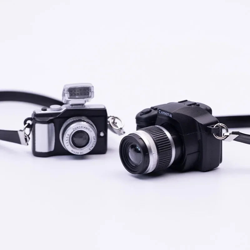 Mini Glow Baby With DSLR Camera Keychain With Flash Sound Effects Gift Toy Bag Accessories Kids Boy Gift Keychain