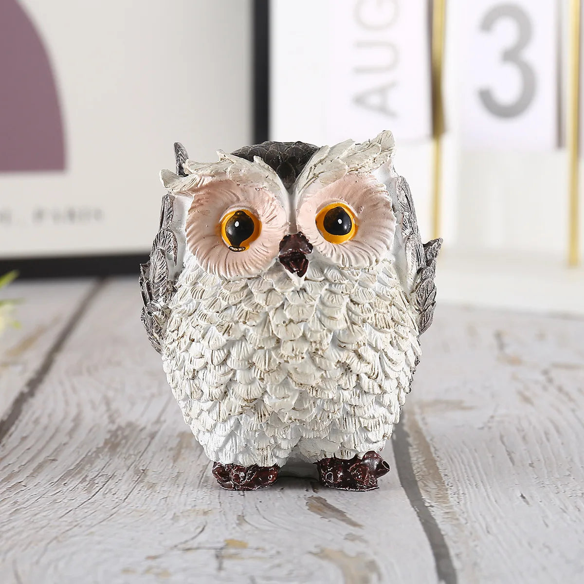 1/3Pcs Desktop Owl Ornaments, Home Decoration, Retro Owl, Don’T Listen, Don’T Say, Don’T See, Three-Piece Ornaments, Living Room, Entrance, Study, Home Decoration, Crafts Ornaments