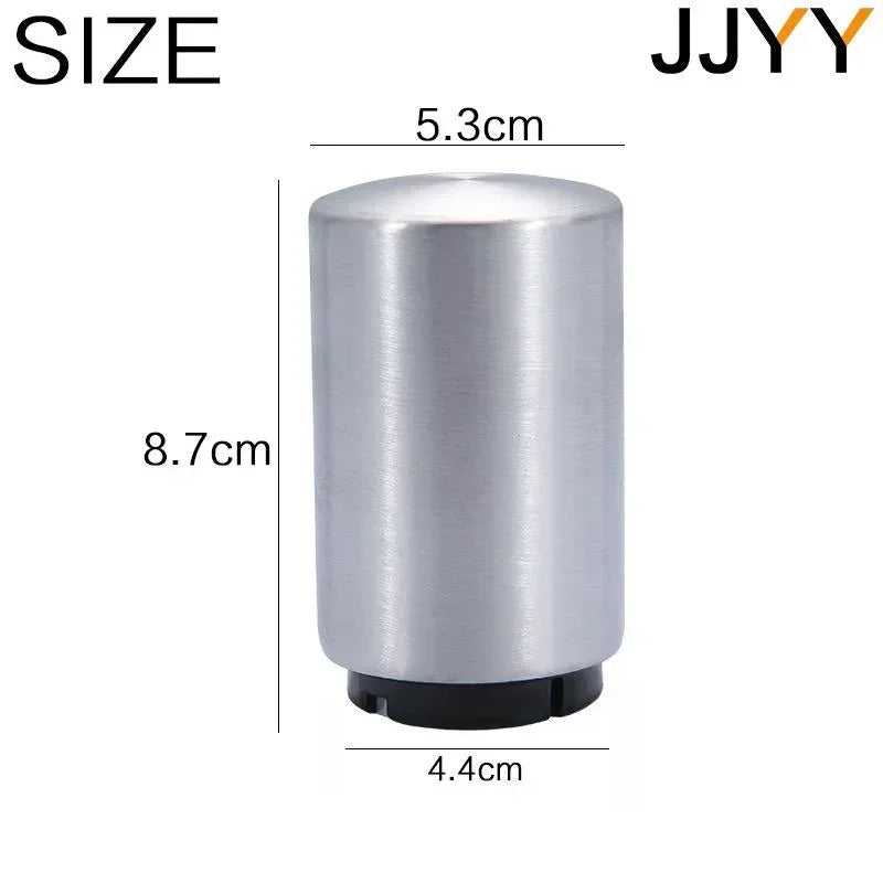 Stainless Steel Automatic Beer Bottle Opener Magnet Push Down Opener for Wine Beer Soda Caps Kitchen Tool
