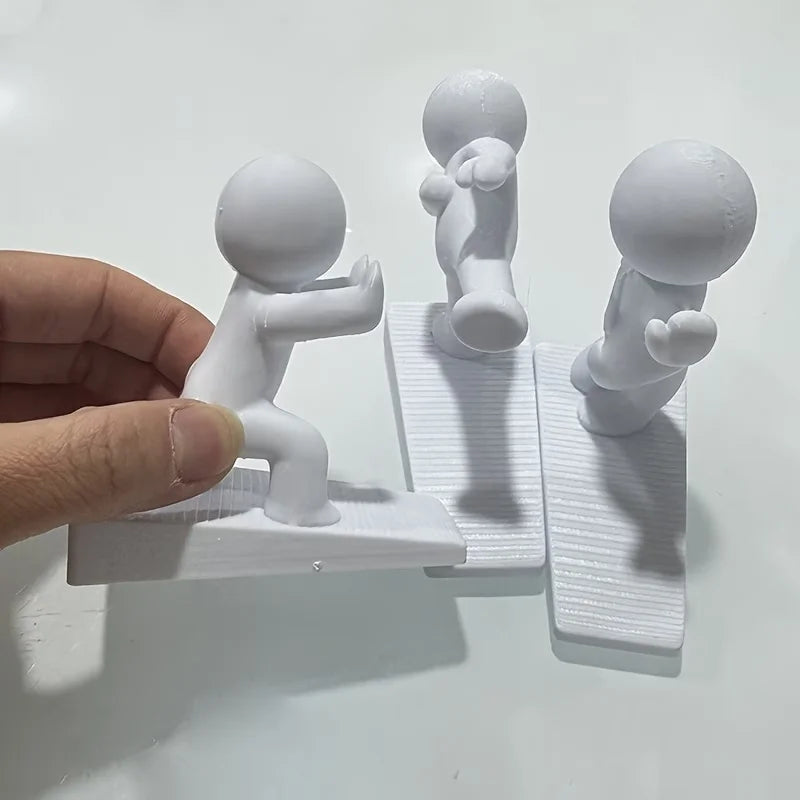 Cute Door Sills Movable Anti Slip Bases To Protect Walls and Three-dimensional Home Decorations
