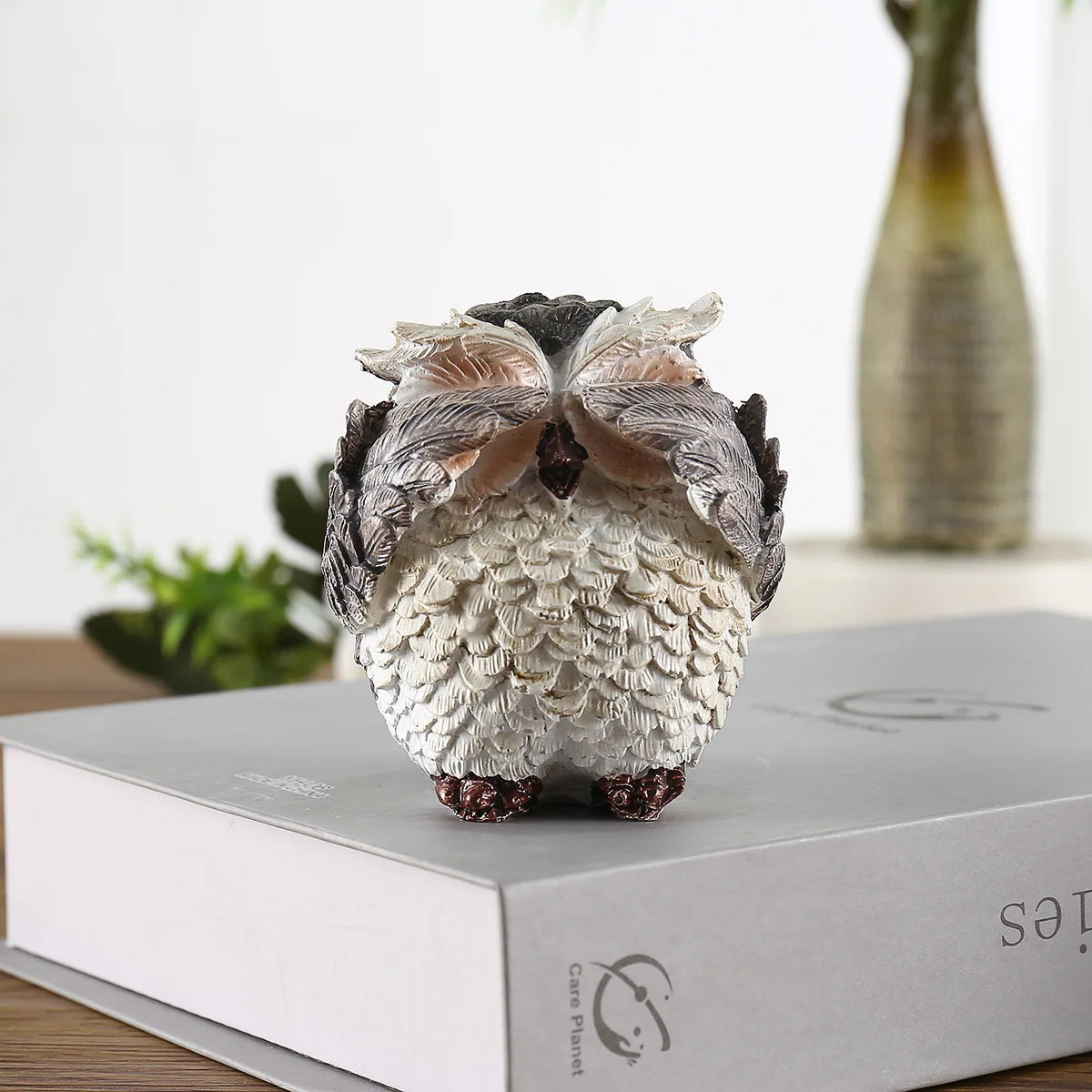 1/3Pcs Desktop Owl Ornaments, Home Decoration, Retro Owl, Don’T Listen, Don’T Say, Don’T See, Three-Piece Ornaments, Living Room, Entrance, Study, Home Decoration, Crafts Ornaments