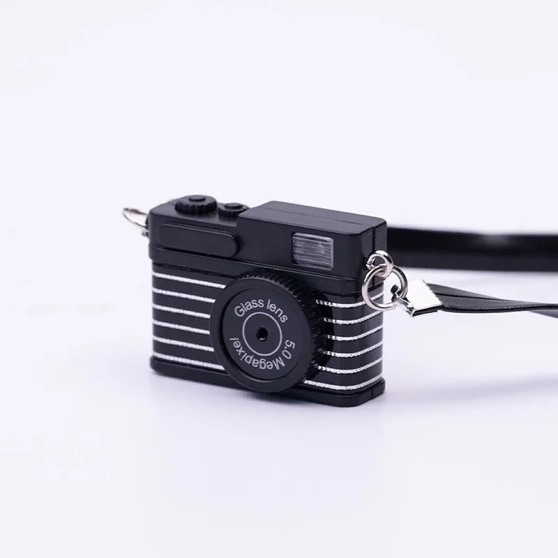 Mini Glow Baby With DSLR Camera Keychain With Flash Sound Effects Gift Toy Bag Accessories Kids Boy Gift Keychain