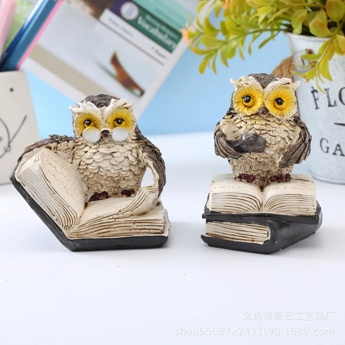 1/3Pcs Desktop Owl Ornaments, Home Decoration, Retro Owl, Don’T Listen, Don’T Say, Don’T See, Three-Piece Ornaments, Living Room, Entrance, Study, Home Decoration, Crafts Ornaments