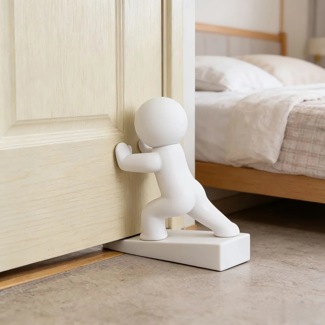 Cute Door Sills Movable Anti Slip Bases To Protect Walls and Three-dimensional Home Decorations